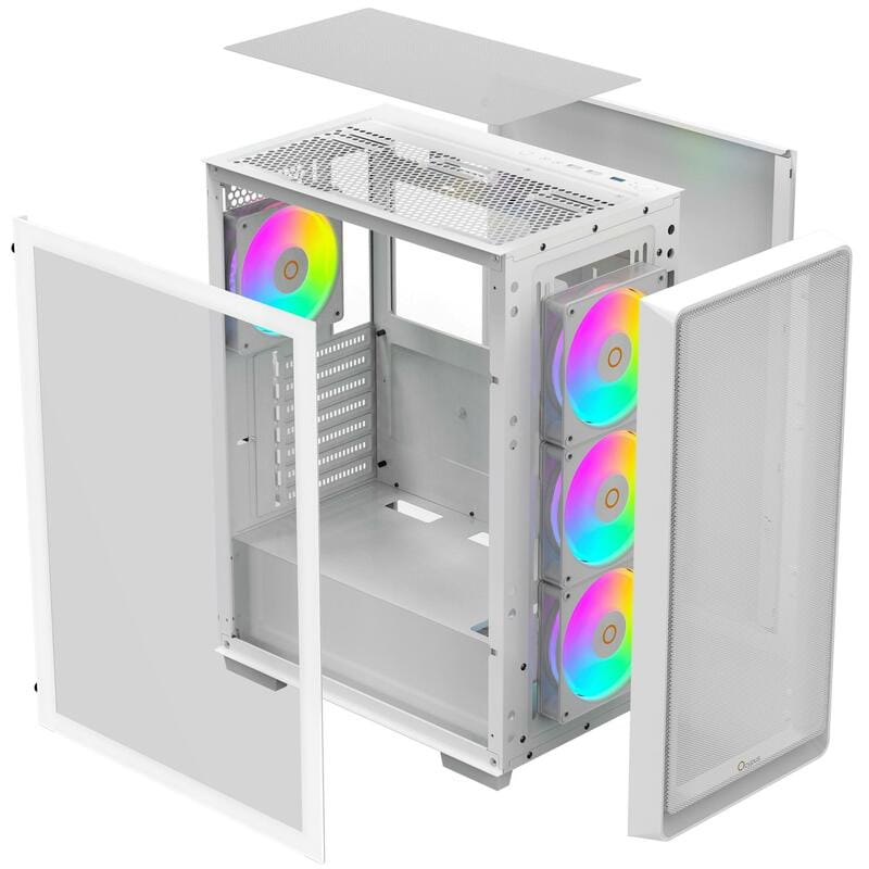 Корпус Ocypus Gamma C60 WH ARGB (GAMMA-C60-WHG400XX-GL)