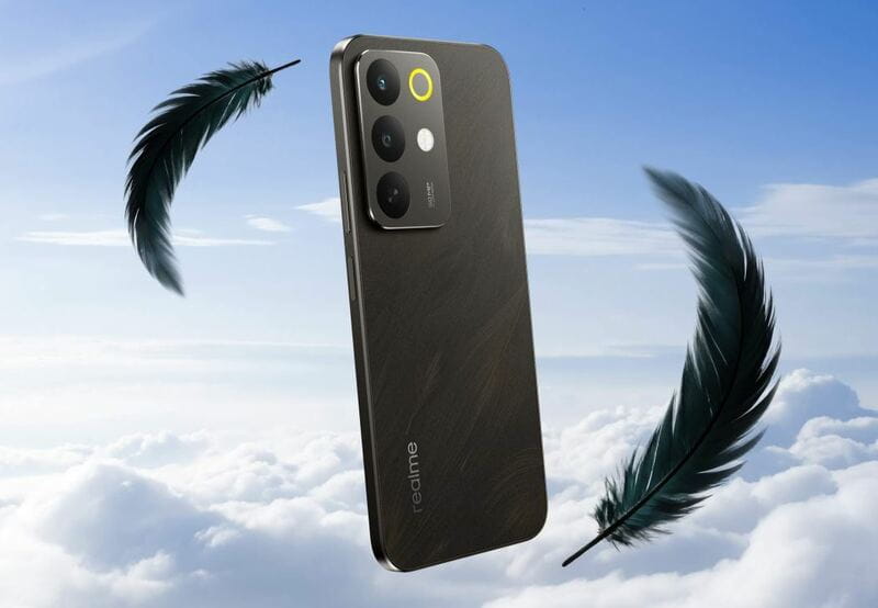 Смартфон Realme C85 8/256GB (RMX5566) Swan Black