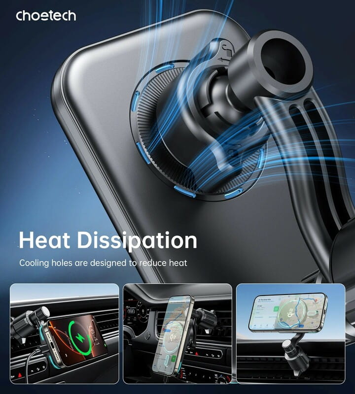 Автомобільний зарядний пристрій Choetech T231-F-101XACBK