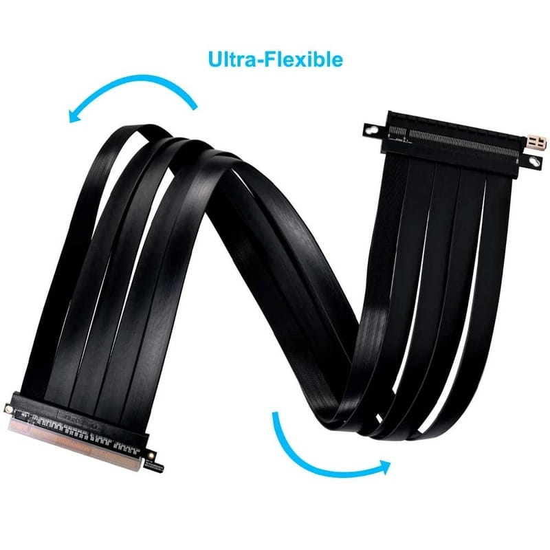 Райзер Lian Li PCIe 4.0 Riser Cable 600mm Black (G89.PW-PCI-4-60X)