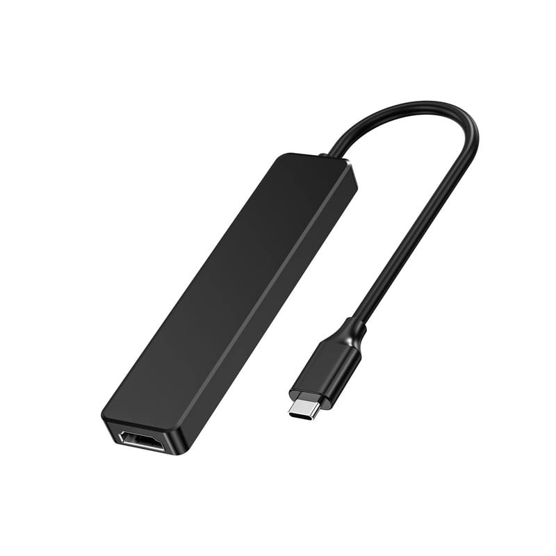 USB-хаб Choetech HUB-M80-BK USB Type-C 5-в-1