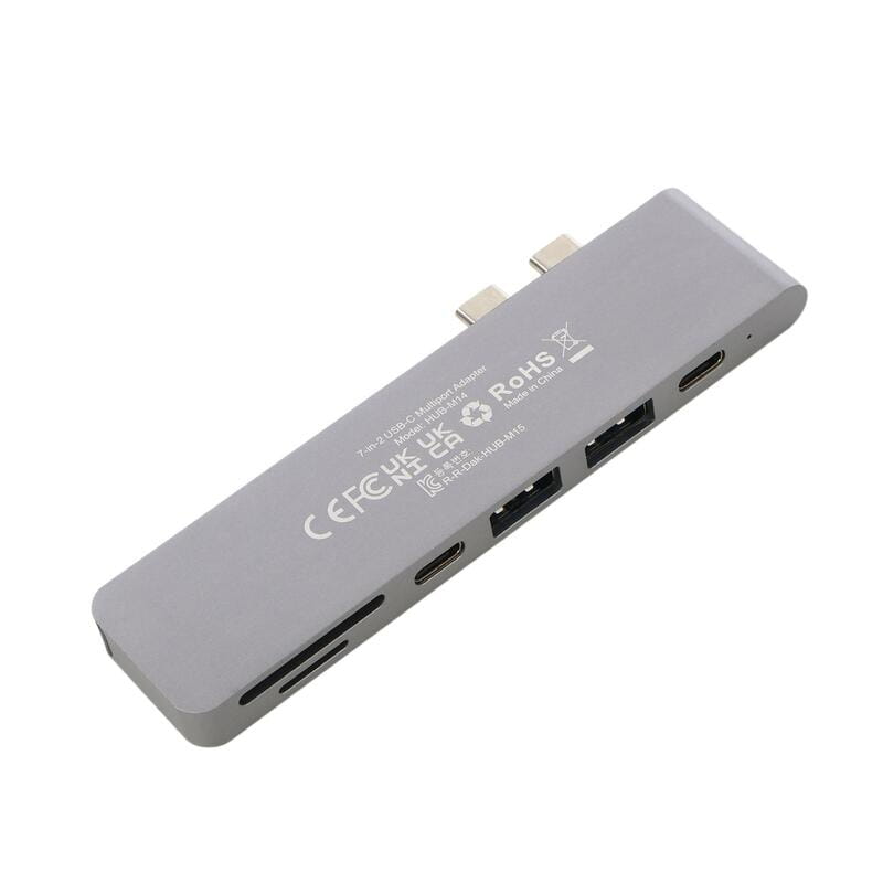 USB-хаб Choetech HUB-M14-GY-V2 USB Type-C 7-в-1