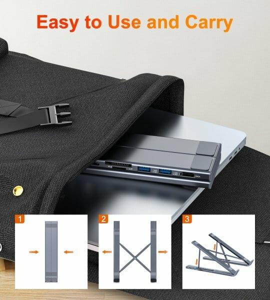 USB-хаб Choetech HUB-M48-GY USB Type-C 7-в-1