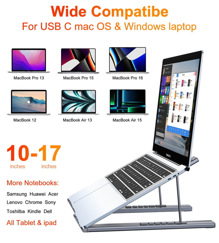 USB-хаб Choetech HUB-M48-GY USB Type-C 7-в-1