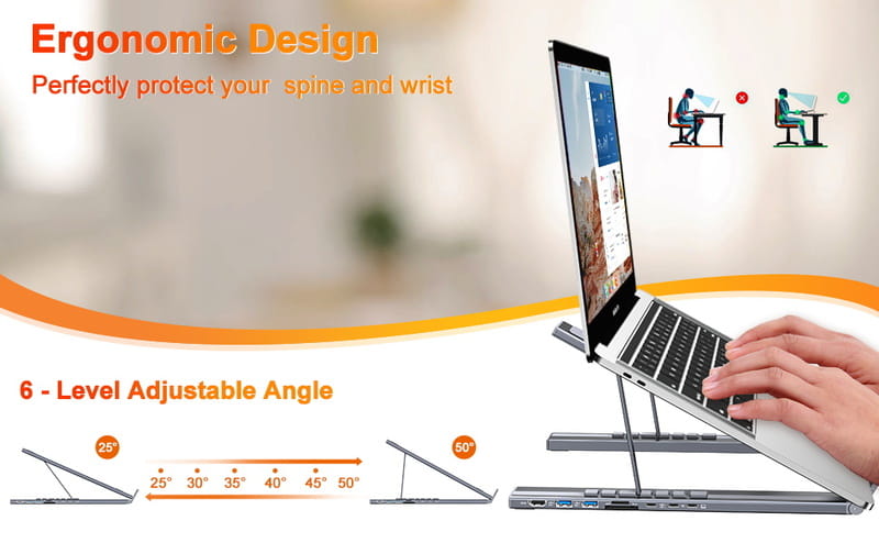 USB-хаб Choetech HUB-M48-GY USB Type-C 7-в-1