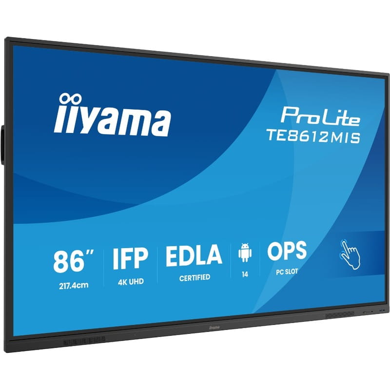 Дисплей 85.6" Iiyama ProLite TE8612MIS-B4AG IPS Black