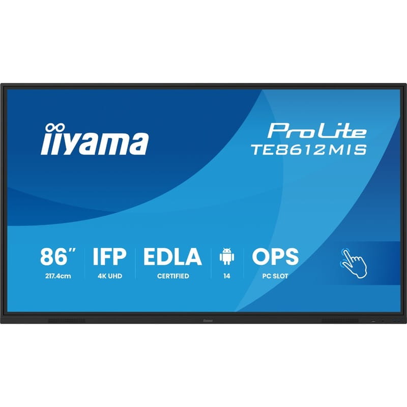 Дисплей 85.6" Iiyama ProLite TE8612MIS-B4AG IPS Black