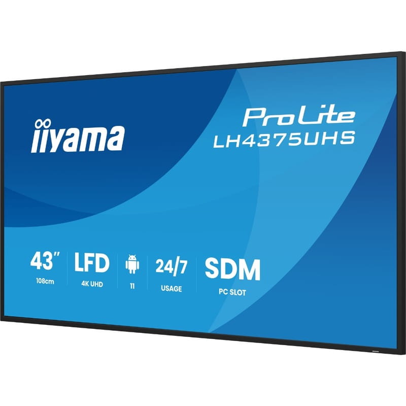 Дисплей 42.5" Iiyama ProLite LH4375UHS-B2AG IPS Black