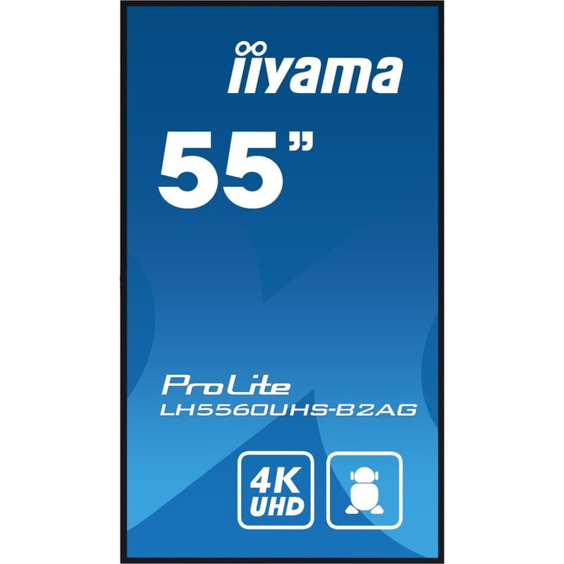 Дисплей 54.6" Iiyama ProLite LH5560UHS-B2AG VA Black