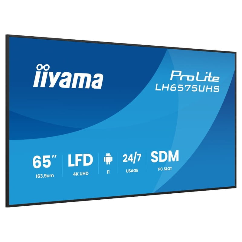 Дисплей 64.5" Iiyama ProLite LH6575UHS-B2AG IPS Black