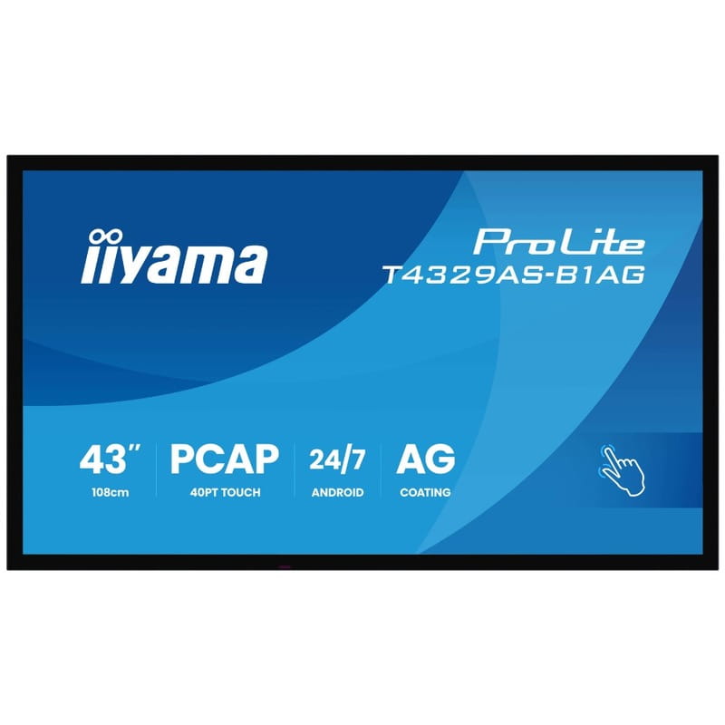 Дисплей 42.5" Iiyama ProLite T4329AS-B1AG VA Black