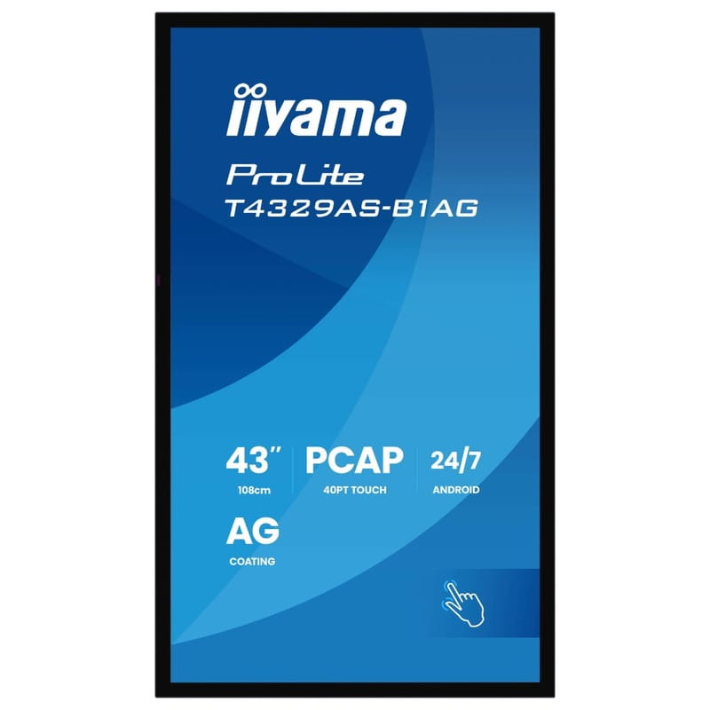 Дисплей 42.5" Iiyama ProLite T4329AS-B1AG VA Black