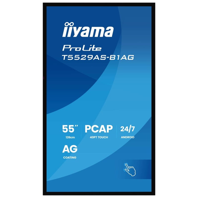 Дисплей 54.6" Iiyama ProLite T5529AS-B1AG VA Black