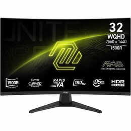 Монітор MSI 31.5" MAG 321CQF E18 VA Black Curved 180Hz