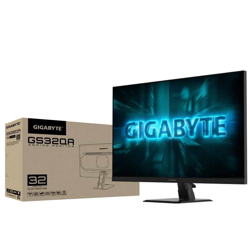Монитор Gigabyte 31.5" GS32QA IPS Black 180Hz