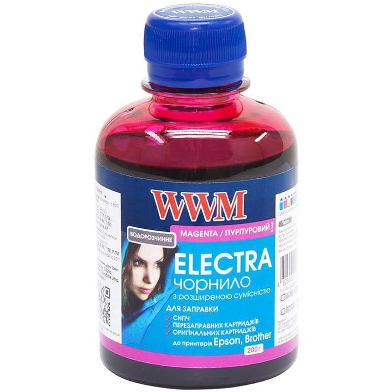 Чернила WWM EPSON Universal Electra (Magenta) (EU/M) 200г