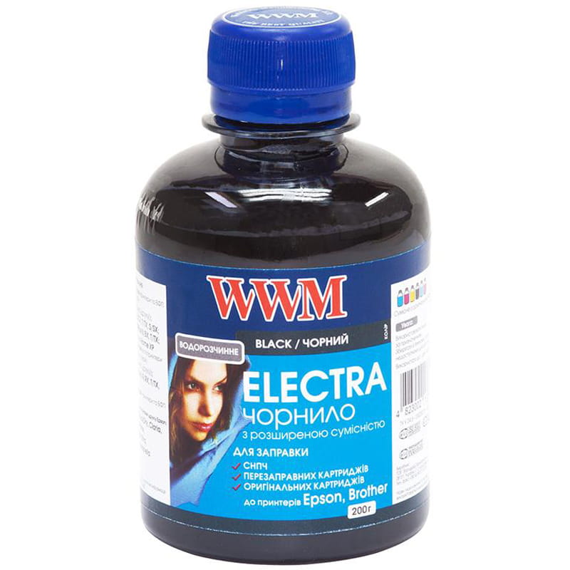 Чернила WWM EPSON Universal Electra (Black) (EU/B) 200г
