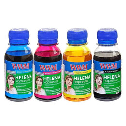 Комплект чернил WWM HP Universal Helena B/C/M/Y (HELENA.SET-2) 4*100