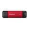 Фото - Накопичувач зовнішній SSD USB 1TB Kingston Dual Portable Red (SPSD/1TB) | click.ua