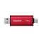 Фото - Накопичувач зовнішній SSD USB  512GB Kingston Dual Portable Red (SPSD/512GB) | click.ua