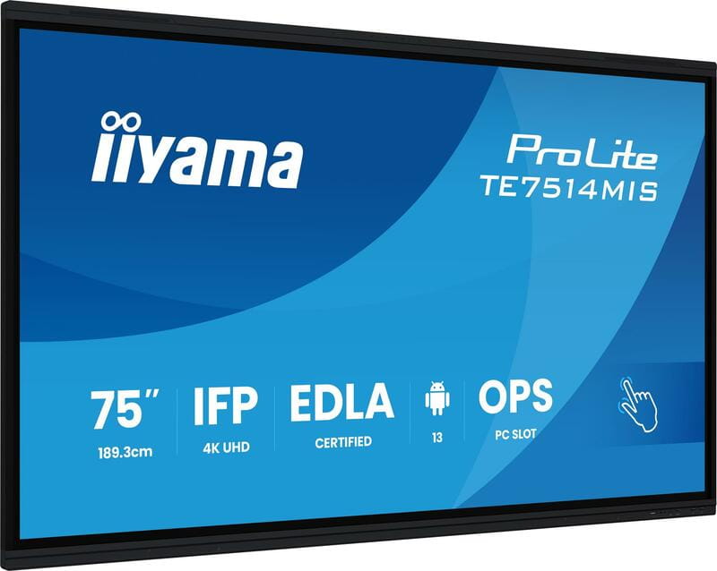 Дисплей Iiyama 75" ProLite TE7514MIS-B2AGAX VA Black