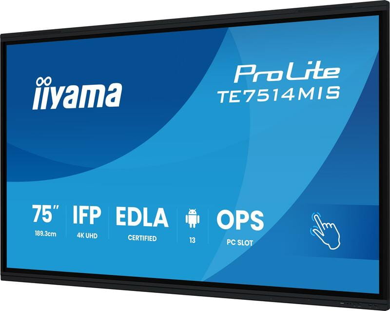 Дисплей Iiyama 75" ProLite TE7514MIS-B2AGAX VA Black