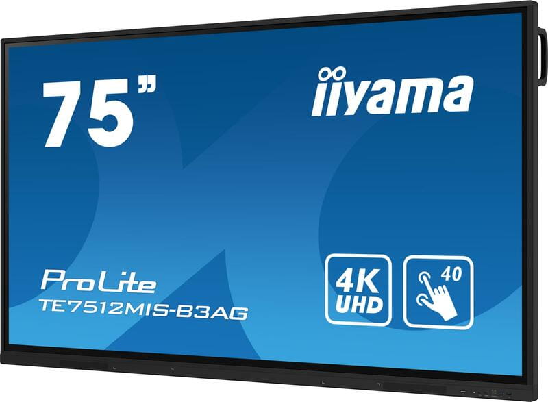 Дисплей Iiyama 75" ProLite TE7512MIS-B3AG IPS Black