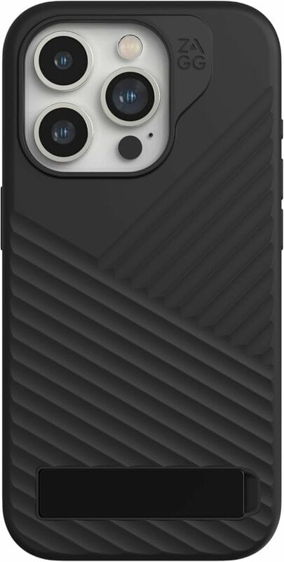Чохол-накладка Zagg Gear4 Denali Snap with MagSafe w/ Kickstand для Apple iPhone 15 Pro Black (702312348 / 702312718)
