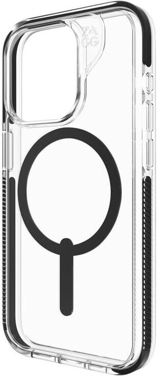 Чeхол-накладка Zagg Gear4 Piccadilly Snap with Magsafe для Apple iPhone 15 Pro Black (702312338)