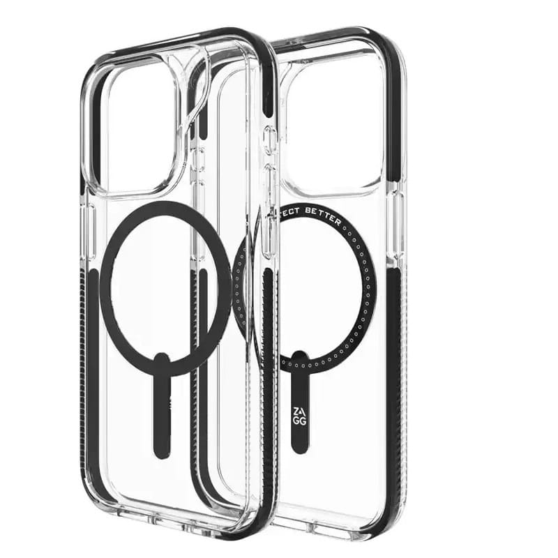 Чeхол-накладка Zagg Gear4 Piccadilly Snap with Magsafe для Apple iPhone 15 Pro Black (702312338)
