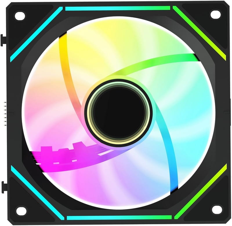 Вентилятор Ocypus Gamma F12 UNI ARGB Black 3 Pack (GAMMA-F12-BK3AM00U-GL)