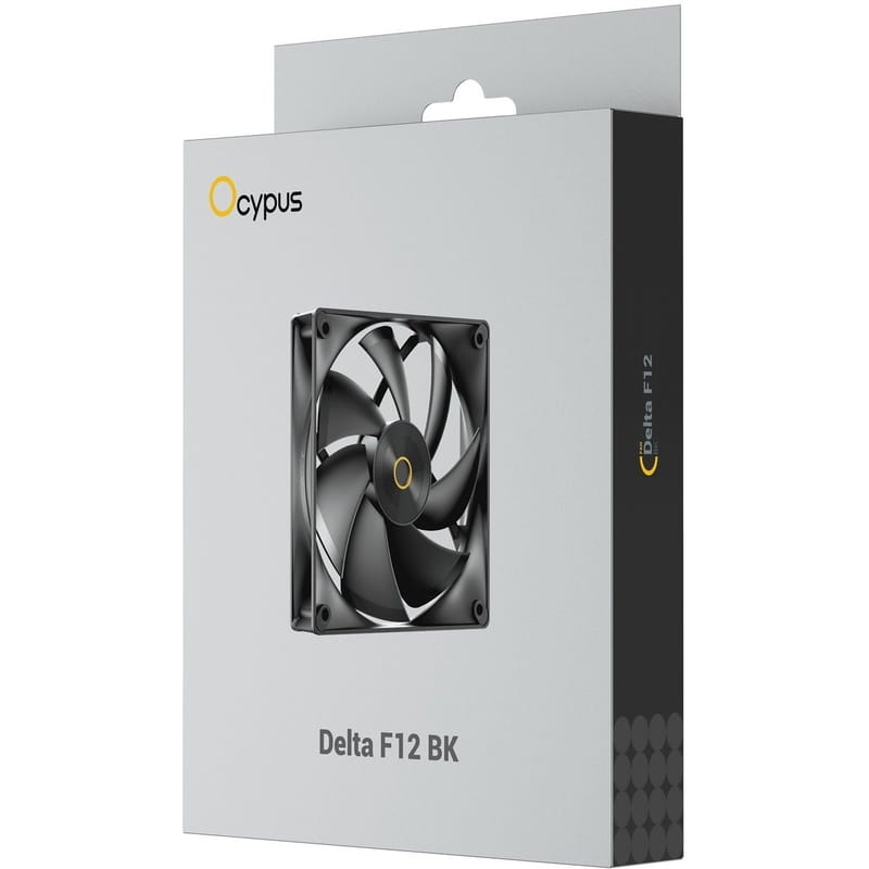 Вентилятор Ocypus Delta F12 Black (DELTA-F12-BK1NM00X-GL)