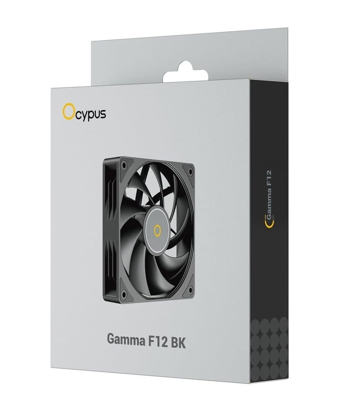 Вентилятор Ocypus Gamma F12 Black (GAMMA-F12-BK1NN00X-GL)