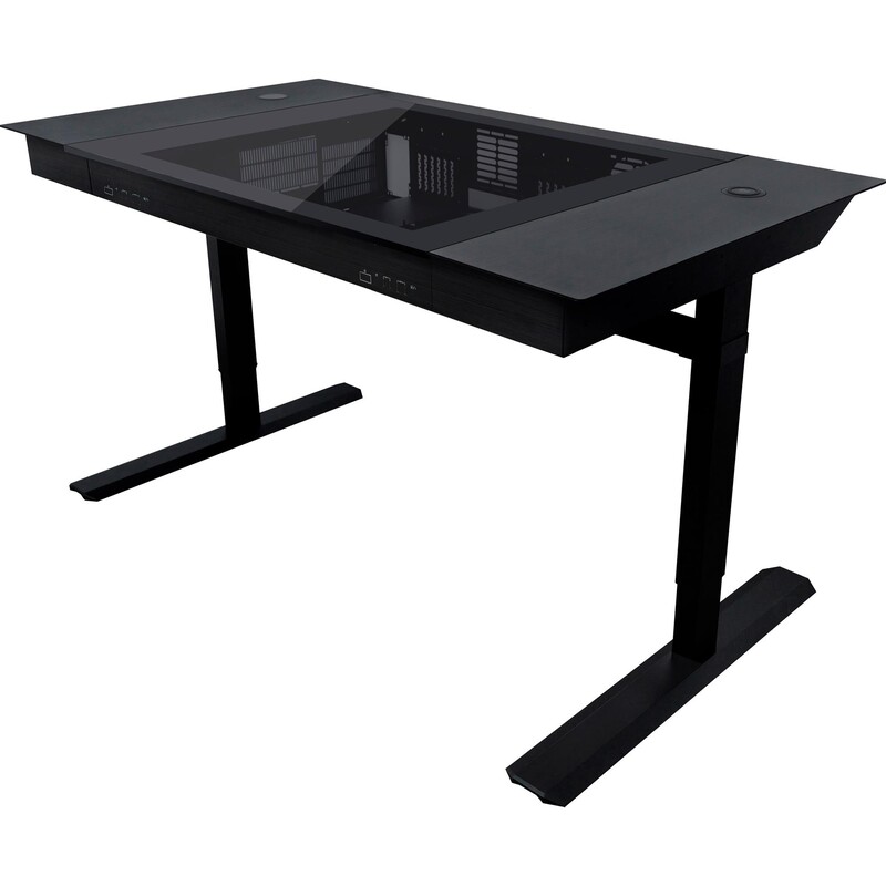 Корпус-стіл Lian Li DK07X Black (G99.DK07X.10EU)