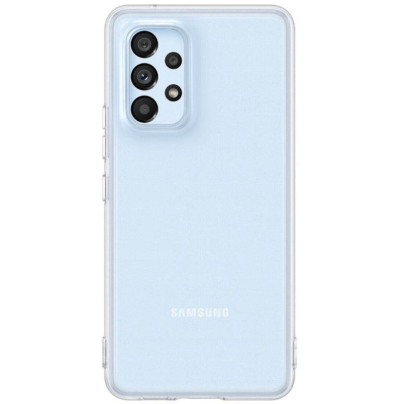 Чeхол-накладка Samsung Soft Clear Cover для Samsung Galaxy A53 SM-A536 Transparent (EF-QA536TTEGRU)