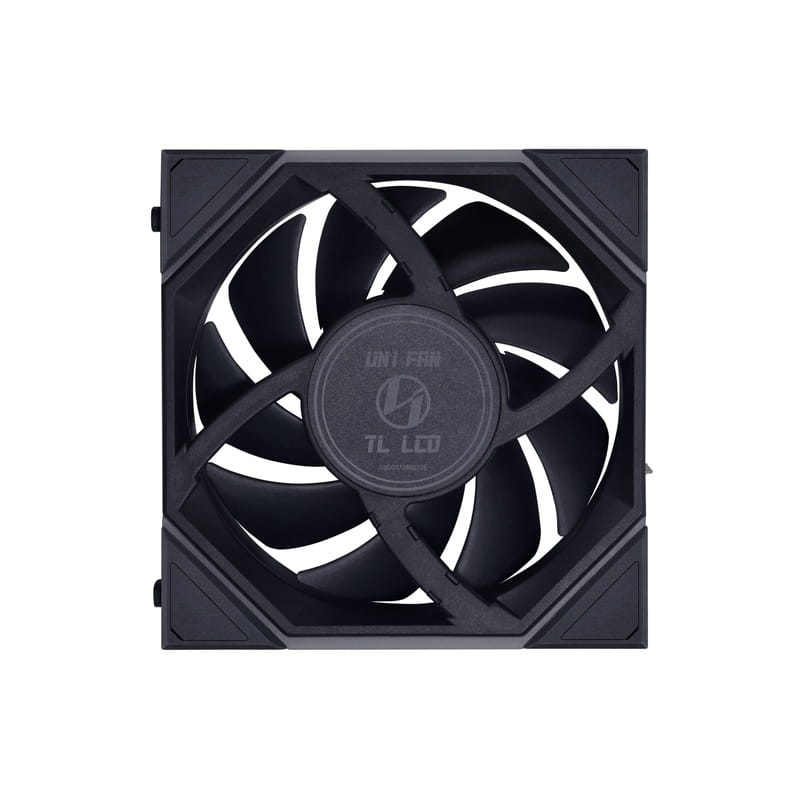 Вентилятор Lian Li Reverse TL LCD 120-1, Black Cooler (G99.12RTLLCD1B.00)