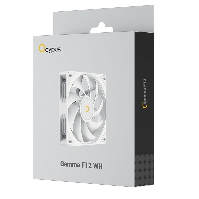 Вентилятор Ocypus Gamma F12 White (GAMMA-F12-WH1NN00X-GL)