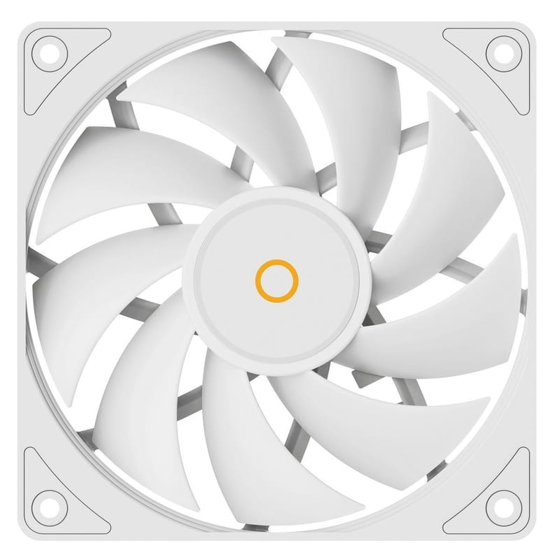 Вентилятор Ocypus Gamma F12 White (GAMMA-F12-WH1NN00X-GL)