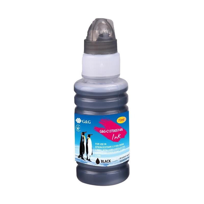 Чорнило G&G Epson L3100/3110/3150 (Black) (G&G-C13T00S14A) 70мл