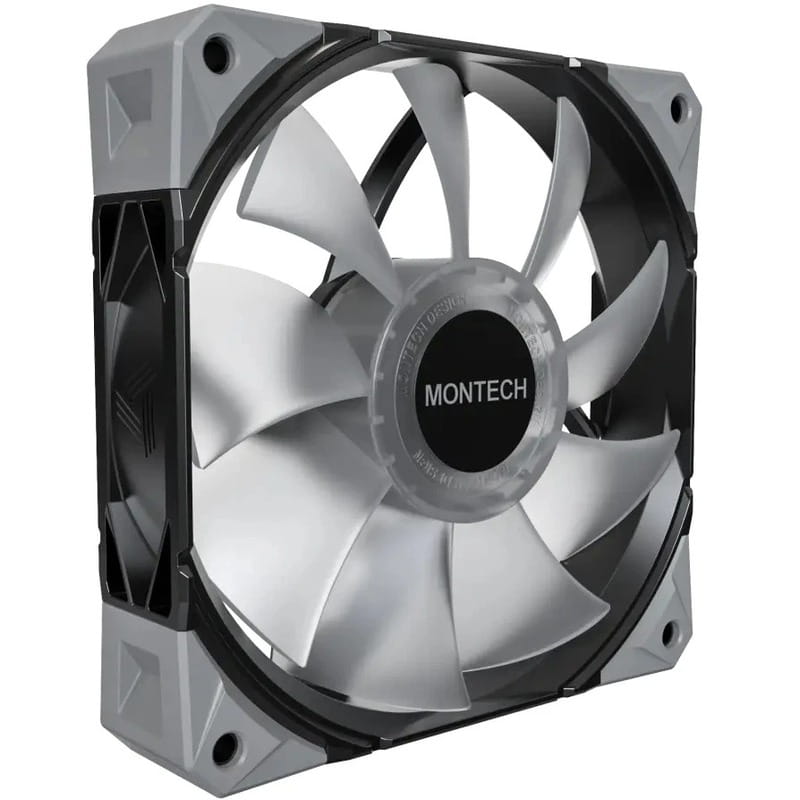 Вентилятор Montech E28 ARGB 3 Pack (B) Black