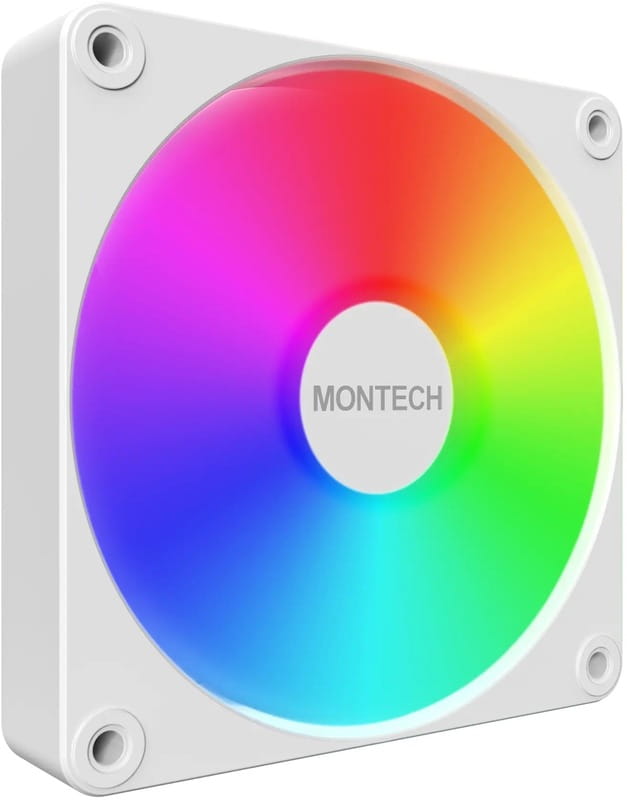 Вентилятор Montech GF120 V2 ARGB PWM (W) White