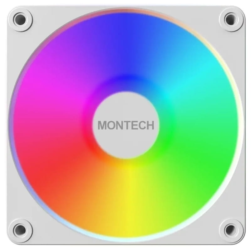 Вентилятор Montech GF120 V2 ARGB PWM (W) White