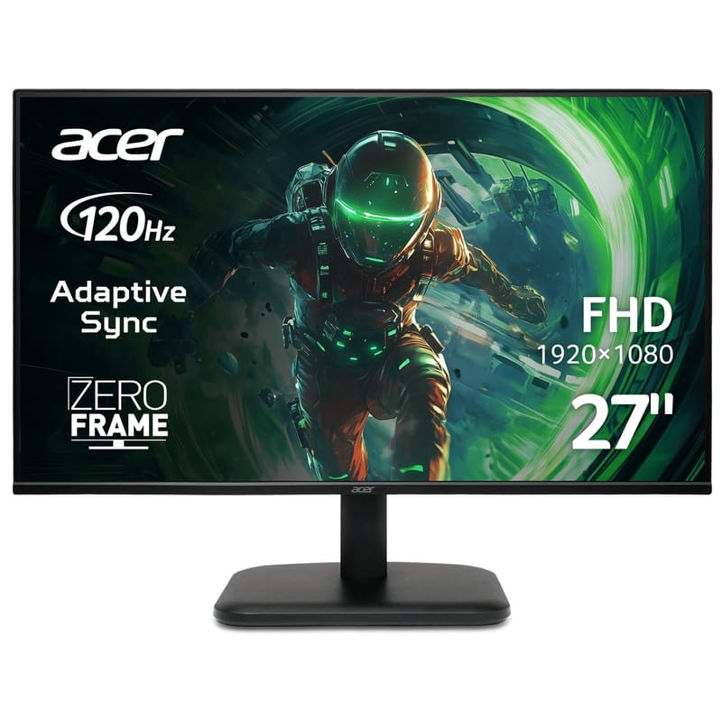 Монітор Acer 27" EK271Gbi (UM.HE1EE.G01) IPS Black 120Hz