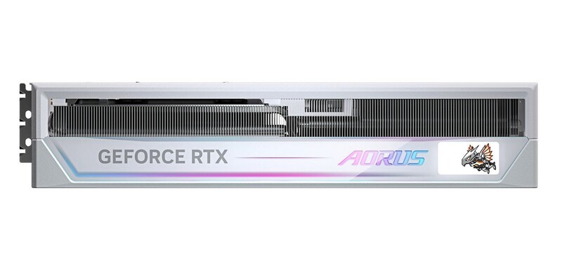 Видеокарта GF RTX 5090 32GB GDDR7 Aorus Stealth Ice Gigabyte (GV-N5090AORUSST ICE-32GD)