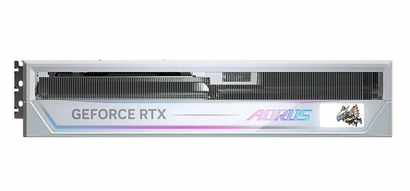 Видеокарта GF RTX 5090 32GB GDDR7 Aorus Stealth Ice Gigabyte (GV-N5090AORUSST ICE-32GD)