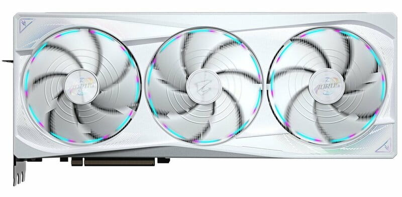 Видеокарта GF RTX 5090 32GB GDDR7 Aorus Stealth Ice Gigabyte (GV-N5090AORUSST ICE-32GD)