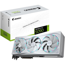 Відеокарта GF RTX 5090 32GB GDDR7 Aorus Stealth Ice Gigabyte (GV-N5090AORUSST ICE-32GD)