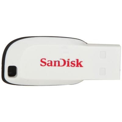 Флеш-накопитель USB 16GB SanDisk Cruzer Blade White (SDCZ50C-016G-B35W)