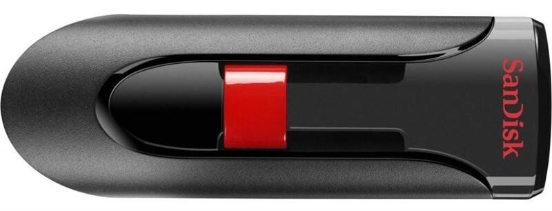 Флеш-накопитель USB3.0 256GB SanDisk Cruzer Glide Black/Red (SDCZ60-256G-B35)