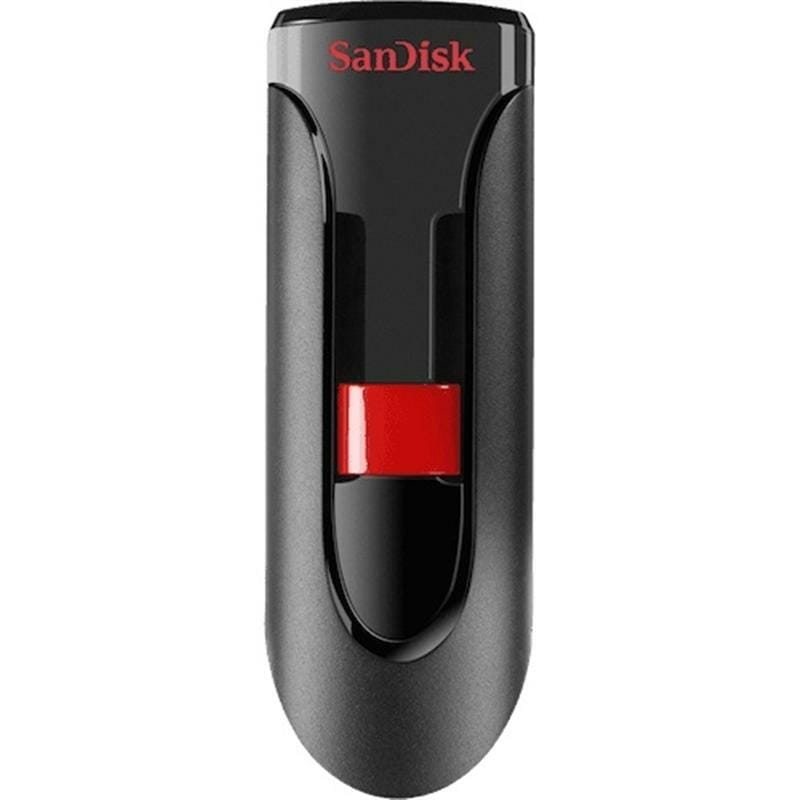 Флеш-накопитель USB3.0 256GB SanDisk Cruzer Glide Black/Red (SDCZ60-256G-B35)
